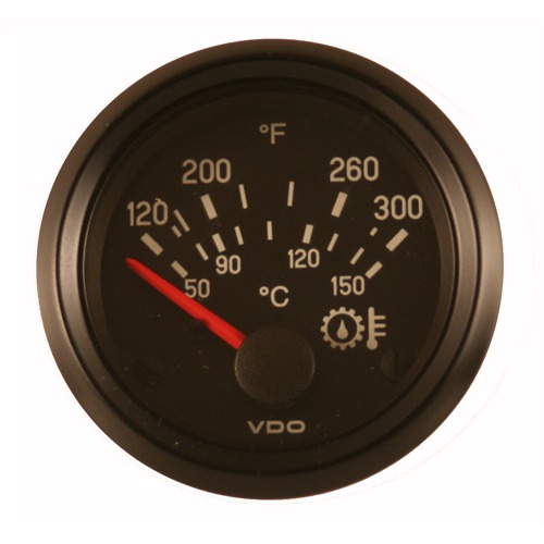 VDO Gear Oil Temp Gauge 300F Davidson Sales Shop