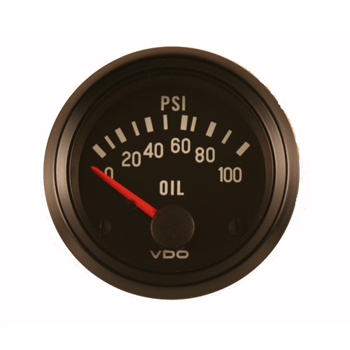 VDO Oil Pressure Gauge 100 PSI Davidson Sales Shop